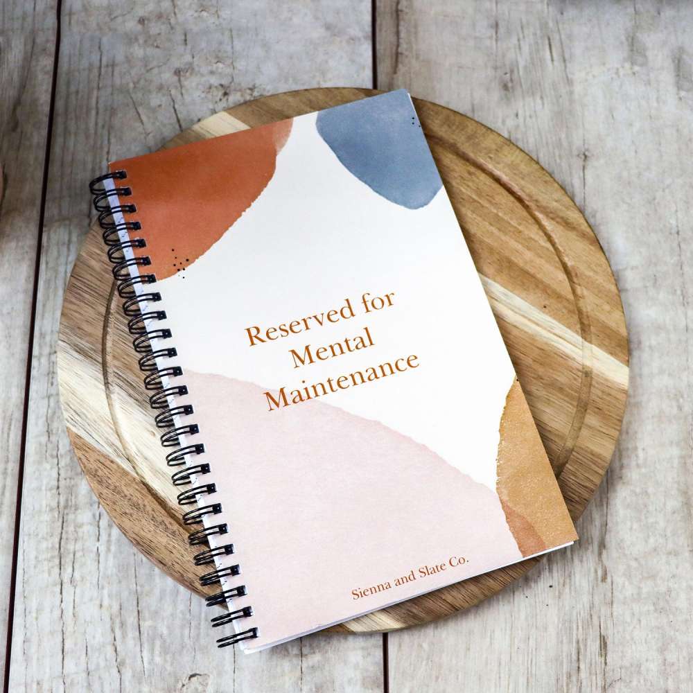 Reserved for Mental Maintenance Notebook