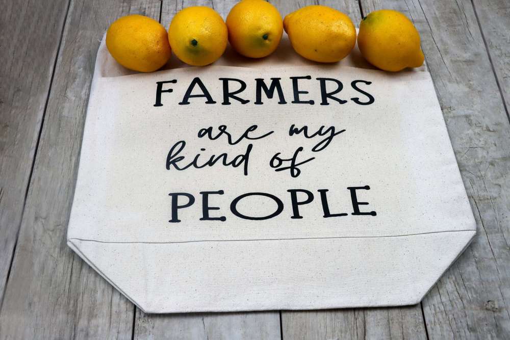 Farmer are my kind of People Shopping Bag