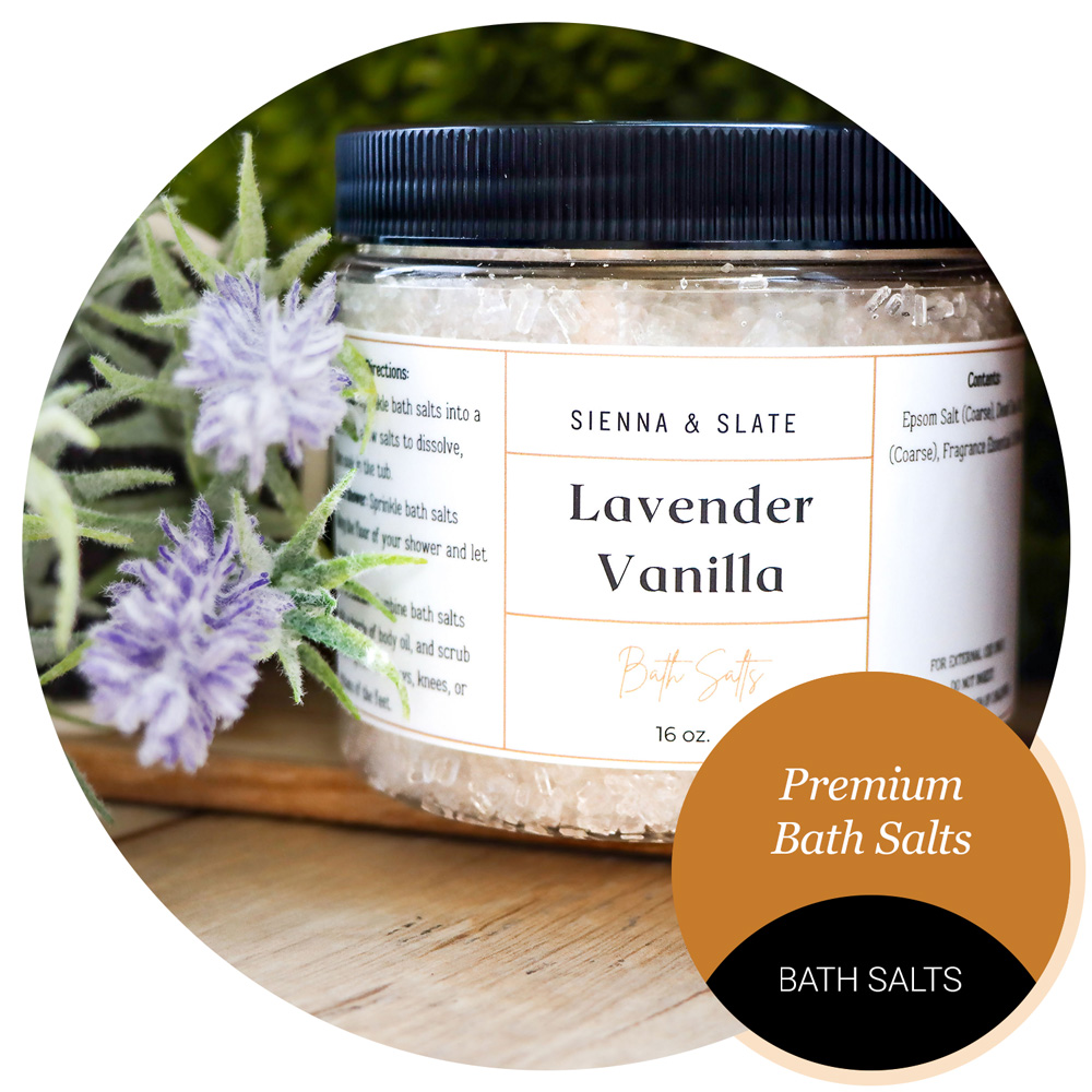 Lavender Vanilla bath salt